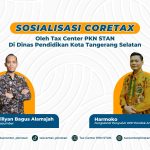 Sosialisasi Coretax oleh Tax Center PKN STAN di Dinas Pendidikan Kota Tangerang Selatan